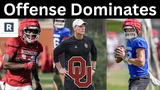 Oklahoma Football Offense DOMINATES In The Scrimmage | Who Stood Out? | OU Football Fall Camp Buzz