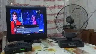 DVB-T2 Reception System with Xoro Receiver and High-Gain Active Antenna