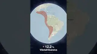 MyHeritage Dna test result - Afro-Brazilian