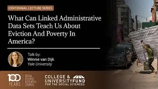 What Can Linked Administrative Data Sets Teach Us About Eviction And Poverty In America?