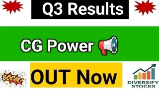 CG Power Q3 Results 2026 | CG Power share latest news | CG Power Results Today | CG Power Dividend 