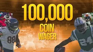Madden 15 Ultimate Team WAGER MATCH! 100,000 COINS!