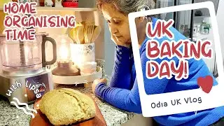 British Life Vlog in Odia: Simple Baking & Full Home Organising Day