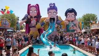 Viral: People Enjoy K-Pop Demon Hunter at the Festival Party!