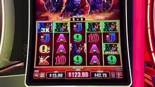 Trying to get bailed out on Buffalo Coin Combo! #casino #slot 