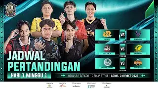 🔴LIVE | MDL ID S11 | Regular Season | Minggu 1 Hari 1