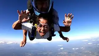 Tandem Skydiving! Riley from Auburn, AL at Skydive Georgia!