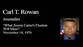 Landon Lecture | Carl T. Rowan - audio only