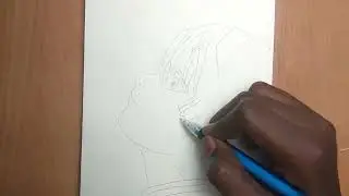 ZENITSU: The Art of the Single Strike (Outline Process)#demonslayer  #animedrawing  #zenitsu 