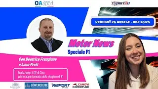 Analizziamo il GP di Cina con Beatrice Frangione e Luca Preti a Motor News
