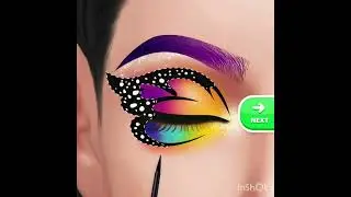 Rainbow Eyeshadow makeup #shorts #makeup
