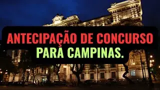 É POSSÍVEL UM CONCURSO PARA CAMPINAS SEPARADO. Concurso Escrevente TJSP interior 2026/2027.