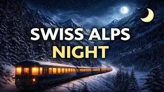 Deep Sleep Story: A Midnight Train Journey Through the Swiss Alps