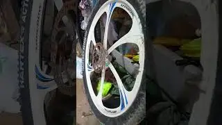 repairing cycle shop best alloy wheel folding cycle repair 🫵👌 #vbloger #cyclerepair #viral