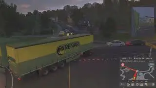 ETS2 Delivery Gone Wrong (Norway ➜ Denmark) 💥 Multiple Crashes!