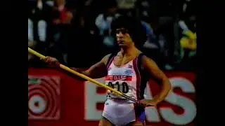 Women's Javelin - European Championships - Stuttgart 1986