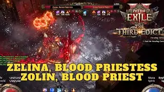 Stormweaver vs Zelina Blood Priestess & Zolin Blood Priest - Path of Exile 2 Third Edict #Steamdeck