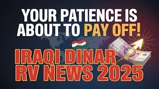 Your Patience Is About To Pay Off &ndash; Iraqi Dinar RV News 2025! 🔍 🏦 💰 RV News 2025