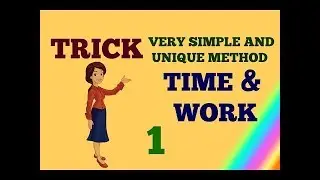 Time And Work Problems Shortcuts and Tricks Part - 1 [ In Hindi ] || By Study Dotcom