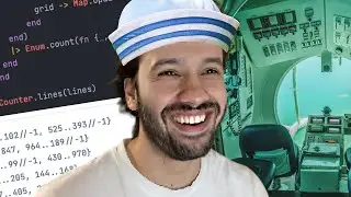 Safely Navigate The Submarine with Elixir (Jos&eacute; Valim's Advent of Code Day 5: Hydrothermal Venture)