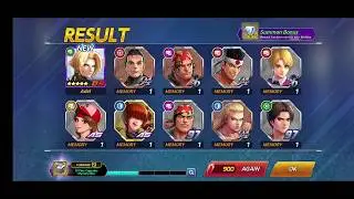 King of Fighters Allstar - Fighter Summon Part 1 - Rock Howard - Nameless - Lady Mr. Big - Adelheid