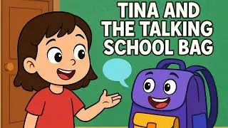 Tina and the Talking School Bag! #story #kidslearning #kidsstories #india