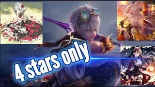 I Regret This 4-Star Only Genshin Challenge…