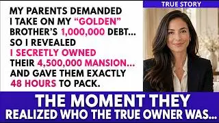 My Parents Forced Me To Pay My Brother's $1M Debt—So I Evicted Them From My Mansion ...Kara Revenge
