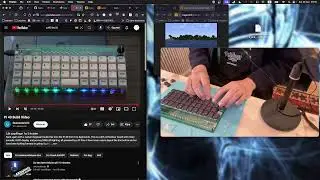 building cracked ortholinear keyboard for programming