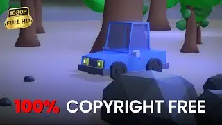 High-Quality Car Animation Video | Free Background Visuals | Nexthaan