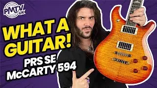 Потрясающая PRS SE McCarty 594 — играет и звучит так же хорошо, как и выглядит!
