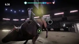 Bull Riding Fail (8 To Glory - The Official Game Of The PBR)