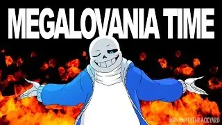 Sans x Party In Backyard - Megalovania Time
