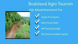 Job Vacancy in Udalguri.  Bodoland Heritage Agro Tourism has released an employment notification.