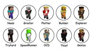 Every Minecraft Player Type Explained in 10 Minutes