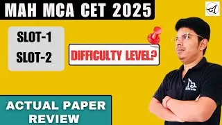 🔥 MAH MCA CET 2025 Actual Paper Review | Complete Analysis by MCA Gyan