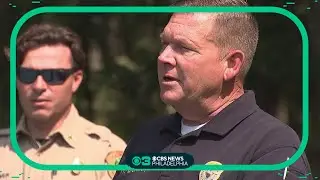 New Jersey Forest Fire Service officials update on 2 wildfires in Burlington County