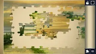 Golden Path Jigsaw: Twilight Waterside #jigsaw #art #games @jigsawpuzzleworld280