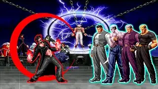 [KOF Mugen] Iori Yagami FEN vs Ryuji Yamazaki Team