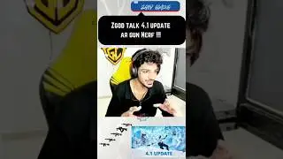 Zgod Talk 4.1 Update Ar Gun Nerf Damage Low!! #letstalkigc #bgmi #zgod #4.1 #godlike #eapo #esports