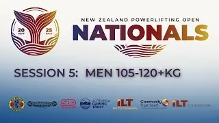 Session 5 | Heavyweight Men | New Zealand Powerlifting Open Nationals 2025