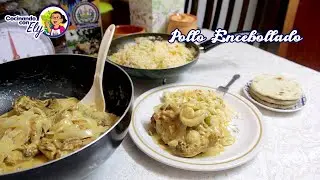 Preparando un Riquisimo POLLO ENCEBOLLADO a mi ESTILO