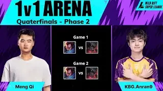 Meng Qi vs KBG.Anran9 (Bo3) | Quarterfinals | 1v1 Arena | WSL Summer 2024