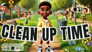 Clean Up Time! 🌍✨ A Fun Song About Keeping Our Planet Clean for Kids