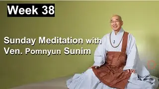 Sunday Meditation with Ven. Pomnyun Sunim [Week 38]