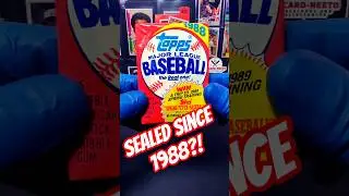 Распаковываю бейсбольный набор Topps 1988 года! 😳⚾