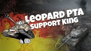Leopard PTA The Support King - Ace Tanker - 5K Damage - World Of Tanks