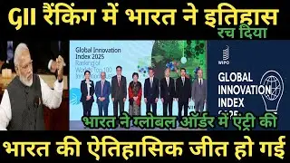 Global Innovation Index 2025 ,Top 50 Country's