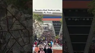 Narendra Modi Stadium today IPL Finals #shorts #short #shortvideo #ipl #iplfinals #rcb #rcbvspbks