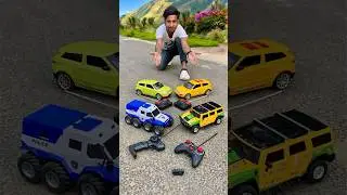 4 big remote control car funny testing 😅